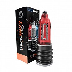 Помпа-гидронасос для увеличения члена Bathmate HydroMax 7 wide boy красная