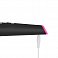 Фото-4 Вибромассажер Yiva Power Massager перезаряжаемый из медицинского силикона розовый с черным