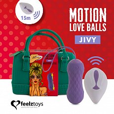 Виброяйцо Feelz Toys Jivy 7 режимов фиолетовое