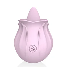 Стимулятор клитора Touch of Happiness 10 режимов розовый