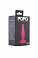 Анальная втулка POPO Pleasure из TPE розовая 12,1 см