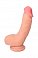 Фото-2 Фаллоимитатор на присоске с мошонкой RealStick Elite 18,5 см