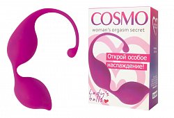 Вагинальные шарики Cosmo Lady's balls фиолетовые 005