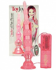 Анальный вибратор Dream Toys с выносным пультом управления 18 см