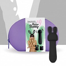 Минивибратор Feelz Toys Mister Bunny с 2 сменными насадками