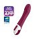 Фото-1 Вибратор Satisfyer Big Heat с функцией нагрева красный