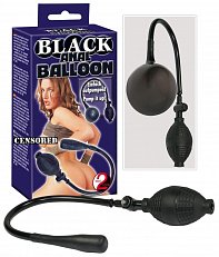 Анальный расширитель Black Anal Balloon черный
