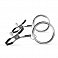 Фото-2 Зажимы для сосков с кольцами Easytoys Nipple Clamps