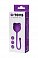 Фото-3 Вагинальный шарик A-Toys Pleasure Ball силиконовый фиолетовый