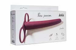 Насадка для двойного проникновения Lola Games Gimlet Wine из медицинского силикона