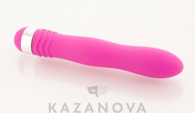 Вибратор многоскоростной пластиковый Sexus фиолетовый 18 см