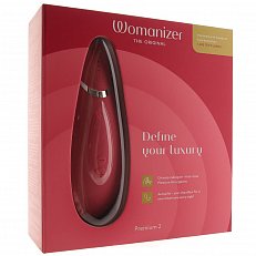 Бесконтактный клиторальный стимулятор Womanizer Premium 2 розовый