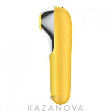 Фото-3 Вакуум-волновой бесконтактный стимулятор клитора Satisfyer Dual Love желтый