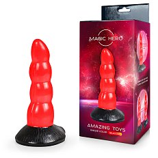 Фаллоимитатор Magic Hero фэнтезийный на присоске из силикона 08