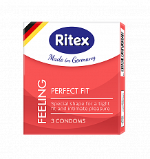 Презервативы Ritex Perfect Fit анатомической формы 3 шт.