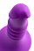 Фото-7 Анальный стимулятор A-Toys Drilly из силикона фиолетовый