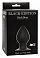 Фото-1 Анальная втулка Lola Toys Thick Anal Plug small силиконовая чёрная