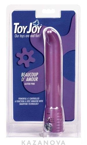 Вибратор многорежимный Beaucoup D'Amour от ToyJoy розовый 22 cм