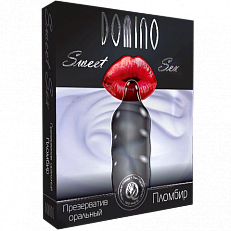 Презервативы оральные с ароматом пломбира Domino Sweet Sex 3шт