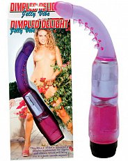 Анальный вибратор с эластичными усиками Dream Toys фиолетовый 25 см