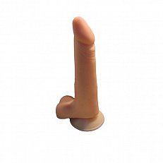 Фаллоимитатор анальный на присоске из пластизоля LoveToy 21 см 500