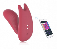 Смарт-вибратор Magic Motion Magic Umi из силикона красный Смарт-вибратор Magic Motion Magic Umi из силикона красный