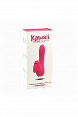 Вибратор с клиторальным стимулятором KAWAII DAISUKI 3