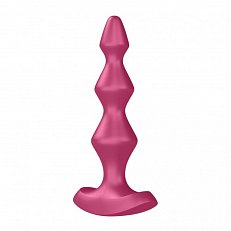 Анальный стимулятор Satisfyer Lolli Plug 1 с вибрацией красный