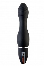 Вибратор с 10 режимами вибрации Black&Red черный