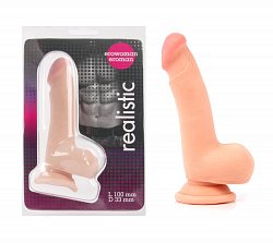 Фаллоимитатор EroWoman Realstic реалистичный на присоске 13 см
