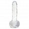 Фото-2 Фаллоимитатор Addiction Crystal прозрачный 17,8 см