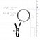 Фото-3 Зажимы для сосков с кольцами Easytoys Nipple Clamps