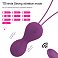 Вагинальные шарики с вибрацией Remote Vibrating Egg с ду