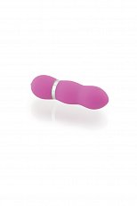 Вибратор многоскоростной пластиковый Sexus фиолетовый 10,5 см