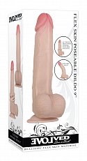 Фаллоимитатор Evolved Flex Skin Poseable Dildo 9 телесный