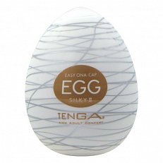 Мастурбатор с рельефом EGG Silky 2