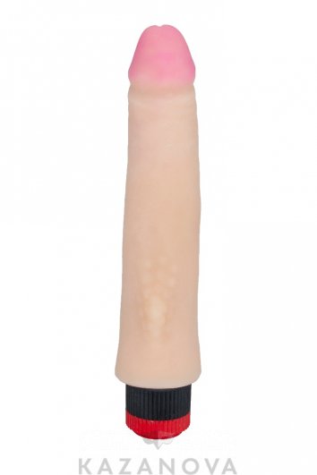 Фото-3 Вибратор Lovetoy Cock Human Style из киберкожи 18.5 см 106
